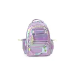 MOCHILA ESPALDA 17" PULGADAS PUFFY AND SHINY LILA CHIMOLA