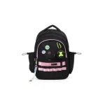MOCHILA ESPALDA 18" PULGADAS STREAMING NEGRO