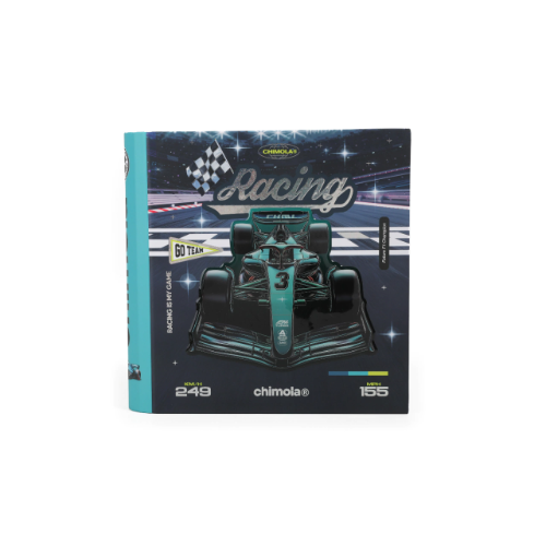 163938 CARPETA 3X40 RACING CAR - Imagen 1
