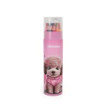 LAPIZ COLOR X 24 UNIDADES LARGOS CON SACAPUNTAS POODLE