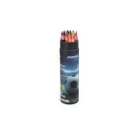 LAPIZ COLOR X 24 UNIDADES LARGOS CON SACAPUNTAS FUTBOL - Imagen 2