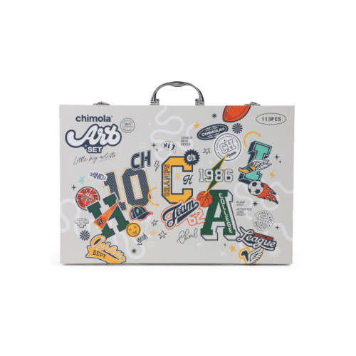 163976 SET DE ARTE XL COLOR CRUSH UNIVERSITY BOY 113 PIEZAS - Imagen 1