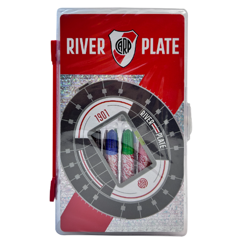 163994 SET DE ARTE RIVER PLATE X 42 PIEZAS - Imagen 1