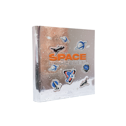 164034 CARPETA 3X40 FUN WORLD SPACE - Imagen 1
