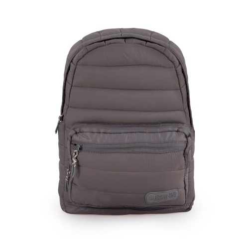 164210 MOCHILA ESPALDA PUFFER GRIS - Imagen 1