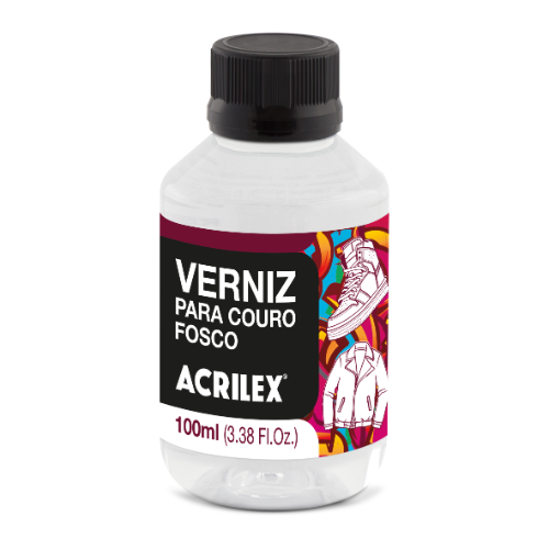 164271 BARNIZ MATE PARA CUERO X 100 ML ACRILEX - Imagen 1