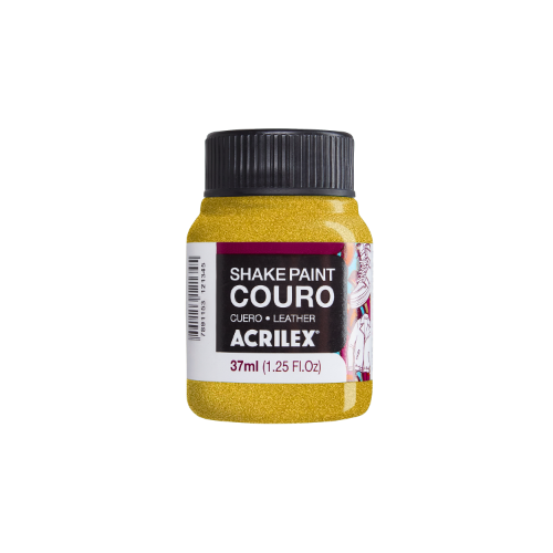 PINTURA PARA CUERO X 37 ML ORO ACRILEX
