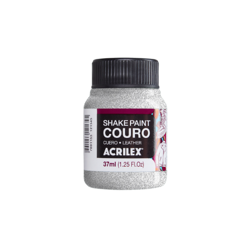 PINTURA PARA CUERO X 37 ML PLATA ACRILEX