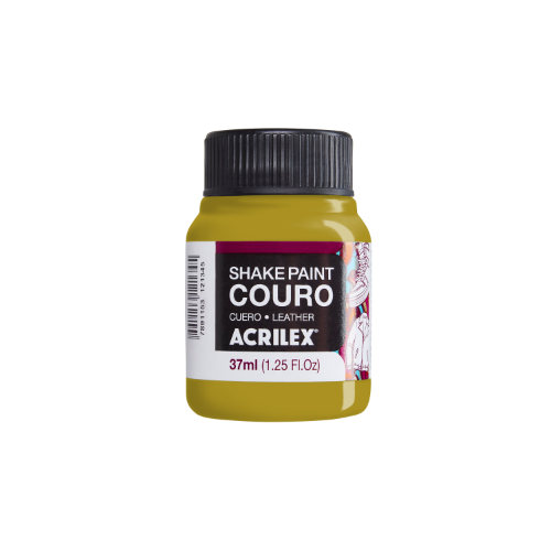 PINTURA PARA CUERO X 37 ML AMARILLO INDIANO ACRILEX