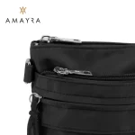MORRAL TRES CIERRES NEGRO - Imagen 4