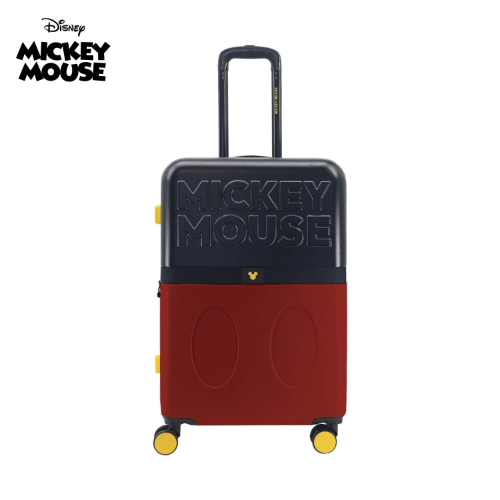 165363 VALIJA MEDIANA 24" ABS/PC MICKEY ROJO Y NEGRO - Imagen 1