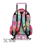 MOCHILA CON CARRO FLORES DEGRADE PHI PHI BAGS - Imagen 3