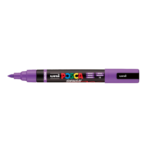 165638 MARCADOR 1.4-4MM BRUSH VIOLETA VIO - Imagen 1