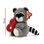 PELUCHE ANIMALITO CON CORAZON 25 CM
