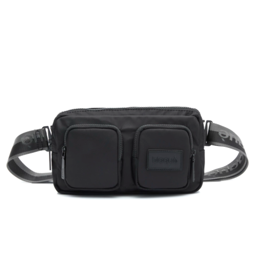 165900 BANDOLERA DUALBAG EXPANDIBLE DAGNE NEGRO - Imagen 1