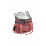 BOLSO TERMICO CON BOLSILLOS DE RED ROSA - Imagen 2