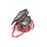 BOLSO TERMICO CON BOLSILLOS DE RED ROSA - Imagen 3