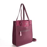 CARTERA COMBINADA ROSA Y BORDO