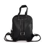 MOCHILA DOBLE BOLSILLO SUPERIOR NEGRO - Imagen 2