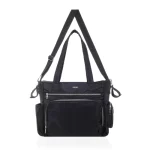 BOLSO MATERNAL CON CAMBIADOR NEGRO