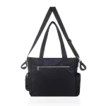 BOLSO MATERNAL CON CAMBIADOR NEGRO - Imagen 3