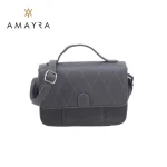 BANDOLERA GRIS OSCURO