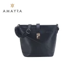 MORRAL CON BROCHE NEGRO