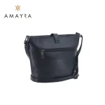 MORRAL CON BROCHE NEGRO - Imagen 2