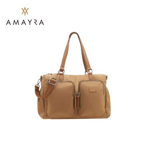 166216 CARTERA DOBLE BOLSILLO FRONTAL CAMEL - Imagen 1