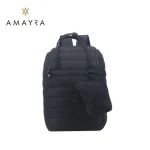 MOCHILA MATERA CON YERBERO NEGRO