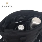 BOLSO MATERO CON YERBERO NEGRO - Imagen 3