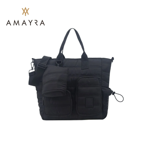 166248 BOLSO MATERO CON YERBERO NEGRO - Imagen 1