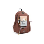 MOCHILA MAIA MARRON CHOCOLATE - Imagen 2