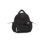 MOCHILA ANABELLA TEXTURA PUFFER NEGRA
