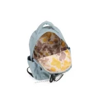 MOCHILA MANHATTAN GAMUZADA CELESTE - Imagen 4