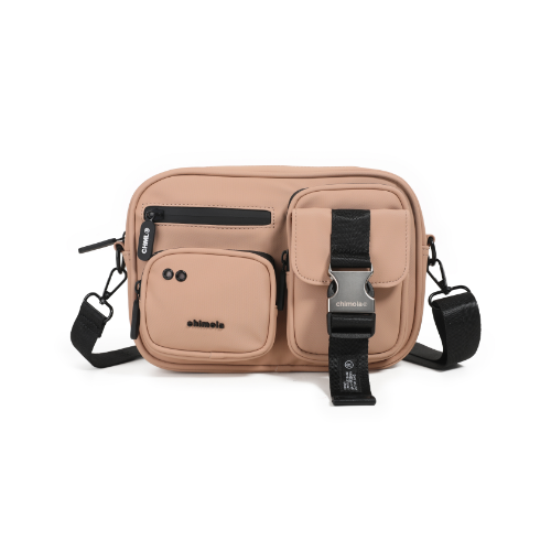 166399 BANDOLERA ON THE GO CAMEL - Imagen 1