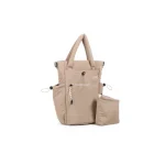 BOLSO MATERO ANABELLA TEXTURA PUFFER CAMEL