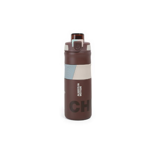 166546 BOTELLA ACERO MAIA 550 ML MARRON CHOCOLATE - Imagen 1