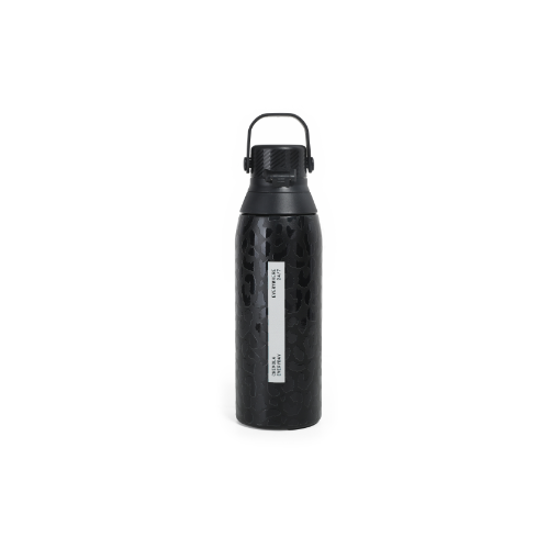 166547 BOTELLA ACERO COOL PRINTS 750ML NEGRO - Imagen 1