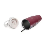 VASO CUP SERENA 900 ML BORDO - Imagen 3