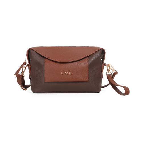 166565 BANDOLERA ANITA MARRON - Imagen 1