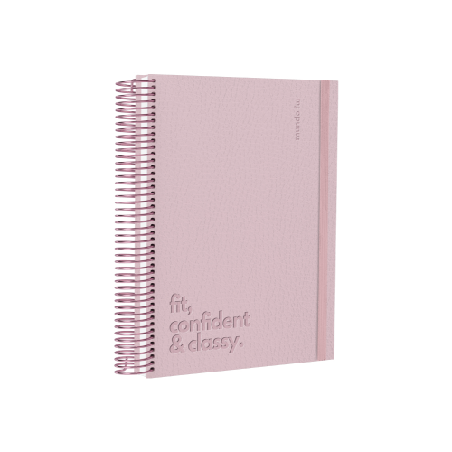 CUADERNO 16X21 PREMIUM NEO PINK X 96 HOJAS RAYADO -INFINITY BOOK FW