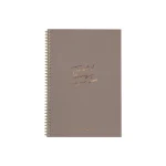 CUADERNO 21X29.7 SEMIRIGIDO COFFEE X 80 HOJAS RAYADO -INFINITY BOOK FW