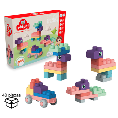 166914 BLOQUES SOFT 20 PIEZAS - Imagen 1