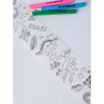 CINTA PARA COLOREAR 5X3 MT ROAR FUN WORLD  FW - Imagen 2