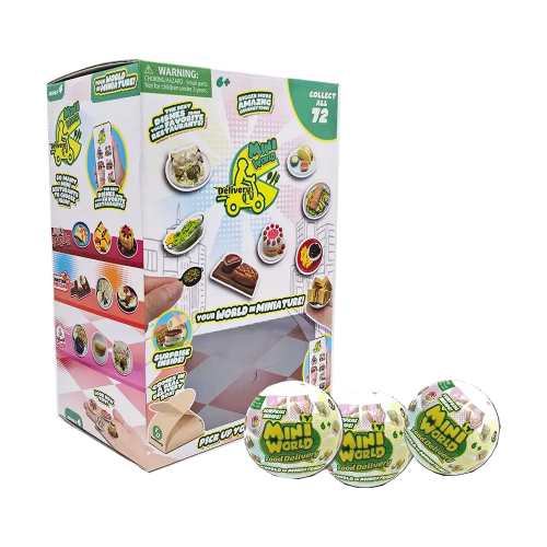 167708 BOLA SORPRESA DELIVERY MINI WORLD - Imagen 1