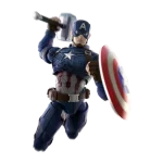FIGURA PARA ARMAR CON ARTICULACIONES CAPITAN AMERICA BLOKEES - Imagen 2