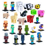 FIGURA TOPPERS COLECCIONABLES MINECRAFT 3D VULCANITA - Imagen 2