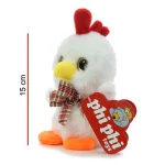 PELUCHE PATA VACA GALLO Y OVEJA 15 CM - Imagen 4