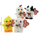 PELUCHE PATA VACA GALLO Y OVEJA 15 CM - Imagen 5